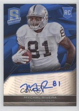 2013 Panini Spectra Rookie Auto Blue /99 Mychal Rivera #175 Auto 1i3