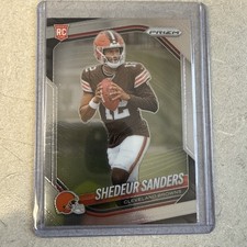 Shedeur Sanders 2025 Prizm Rookie Browns #302 RC  