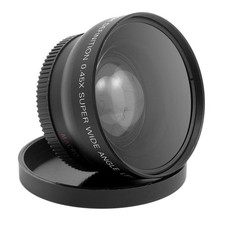  52MM 0.45x Weitwinkel-Objektiv mit Makro-Objektiv fuer     52MM DSLR3635