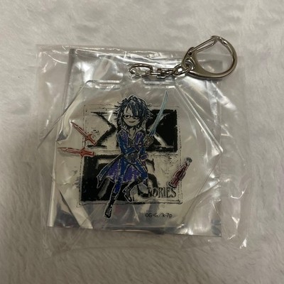 K SEVEN STORIES Fushimi Saruhiko Graph Art Acrylic Key Holder #d47f7d