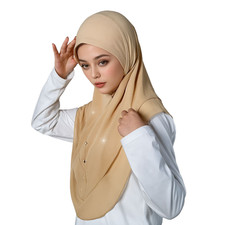 Muslim Women Full Cover Hijab Scarf Turban Head Cover Shawls Islamic Headscarf