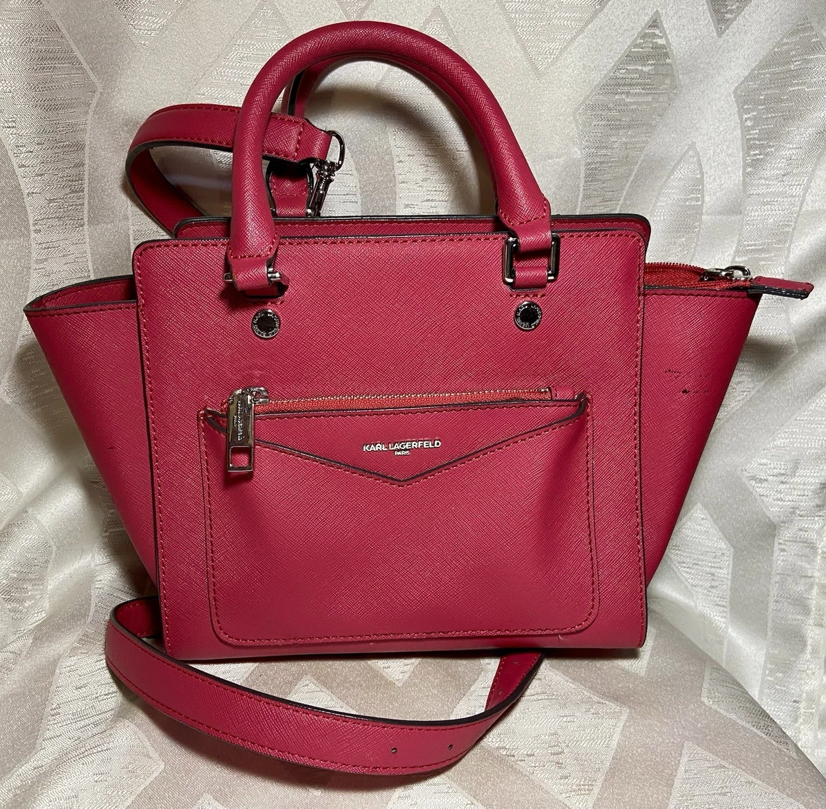 Karl Lagerfeld Crossbody Pink Bags & Handbags for Women for sale