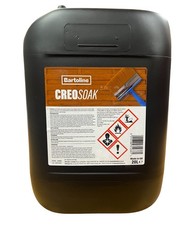 Creocote Creosote Substitute Oil Based Bartoline Creosoak Fence Stain Dark Light