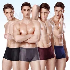 4pcs Boxhero Bamboo Fiber Boxer Briefs 1pcs Bamboo Fibre Boxers New