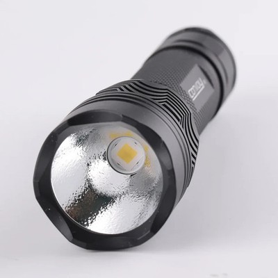 Convoy M1 18650 Taschenlampe SFT42r 6500k 10A Buck Driver SCHWARZ Batterie enthalten