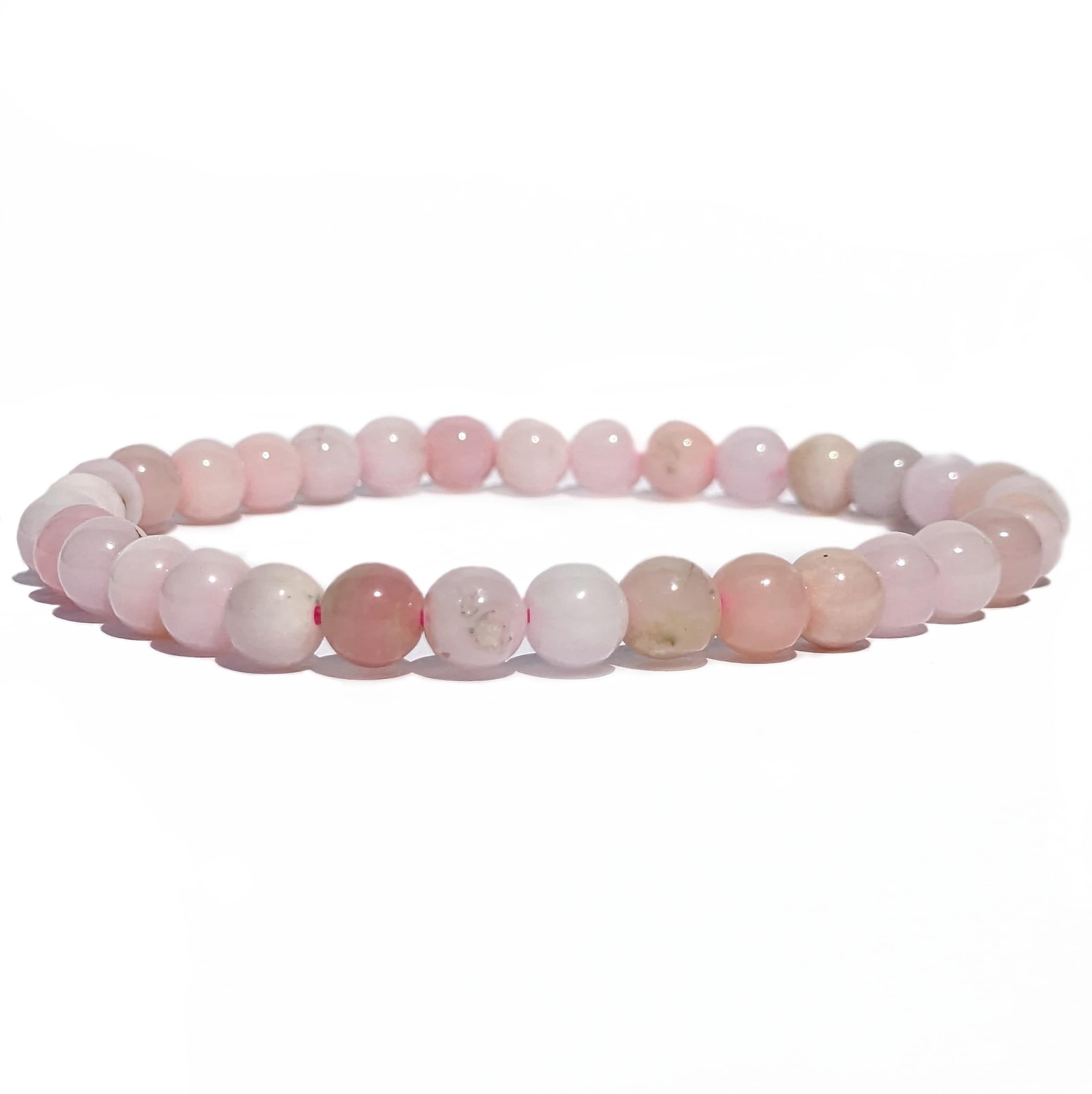 Bracelet Opale Rose Cadeau Idéal - Symbole de Douceur et Harmonie pour Femme et Homme