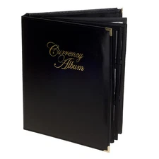 Whitman Premium Currency Album with Clear View Pages - Large Notes