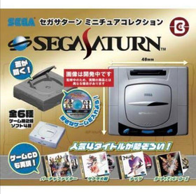 SEGA Sega Saturn Miniature Collection All 6 Full Complete Set