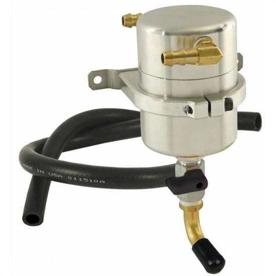 Moroso 85474 Universal Air/Oil Catch Can Separator, Large Bo