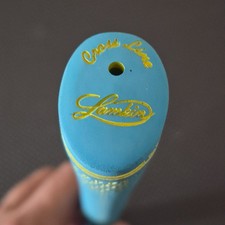 New Lamkin Cross Line Putter Grip / Robins Egg Blue Yellow / Gel Logo / Standard