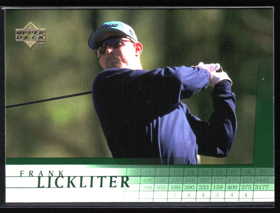 2001 Upper Deck #42 Frank Lickliter