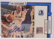 2010-11 Panini Donruss Jason Kidd SP Magicians Autograph Insert Card # 6 / 10