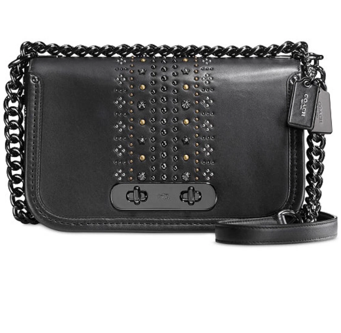 Coach swagger shoulder bags deals