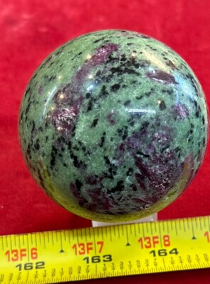 ruby zoisite Sphere 509.6 Grams