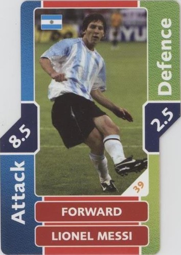 2010 Topps Match Attax South Africa World Cup Club 100 Lionel