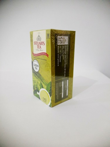 Steuarts Ceylon Pure Green Tea 25 Bags 100% Premium Best Pack In Sri Lanka - Picture 5 of 6