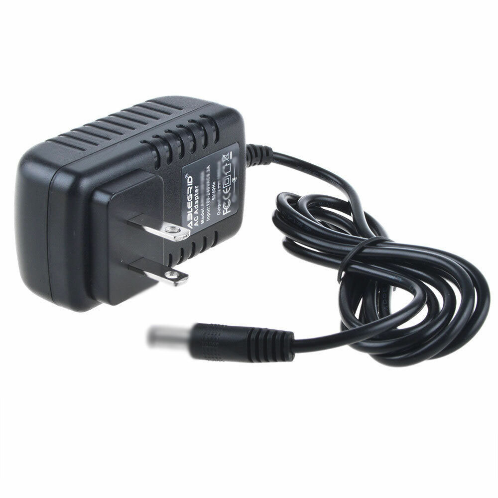 AC Adapter Charger for TRUTECH LMD-5702RT Dual Monitor Mobile DVD system Player