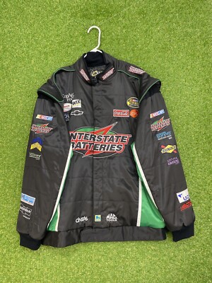 Bobby Lebonte Nascar Jacket Mens XXL 2XL Racing Goodyear Interstate Batteries