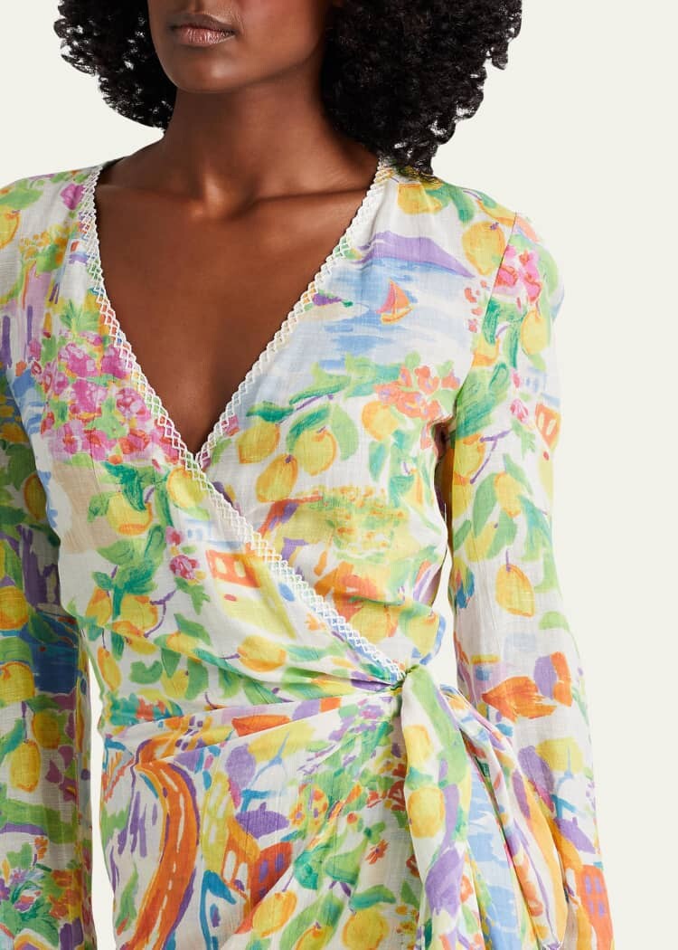 satin long sleeve dress Iris Long Sleeve Satin Maxi Dress / Sage | MESHKI main image 0