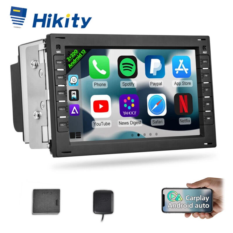 7" Carplay Autoradio Android 15 Für VW SKODA PASSAT BORA POLO SHARAN JETTA MK4 - Bild 1 von 4