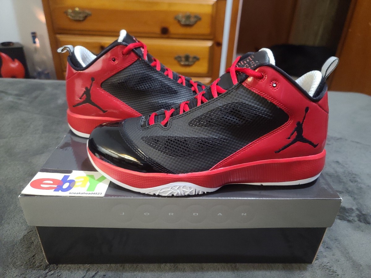 JORDAN 2011 Q FLIGHT BLACK/VARSITY RED 454486 005 NEW DEADSTOCK | eBay