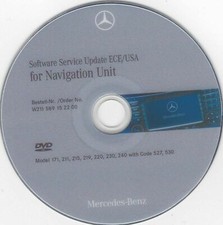 Mercedes NTG-1 Service Software Firmware Update for updating navigation dvd GPS