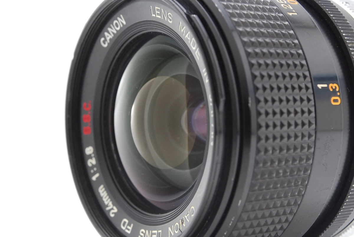 Las mejores ofertas en Lentes de cámara Canon FD f/2.8 24mm Focal
