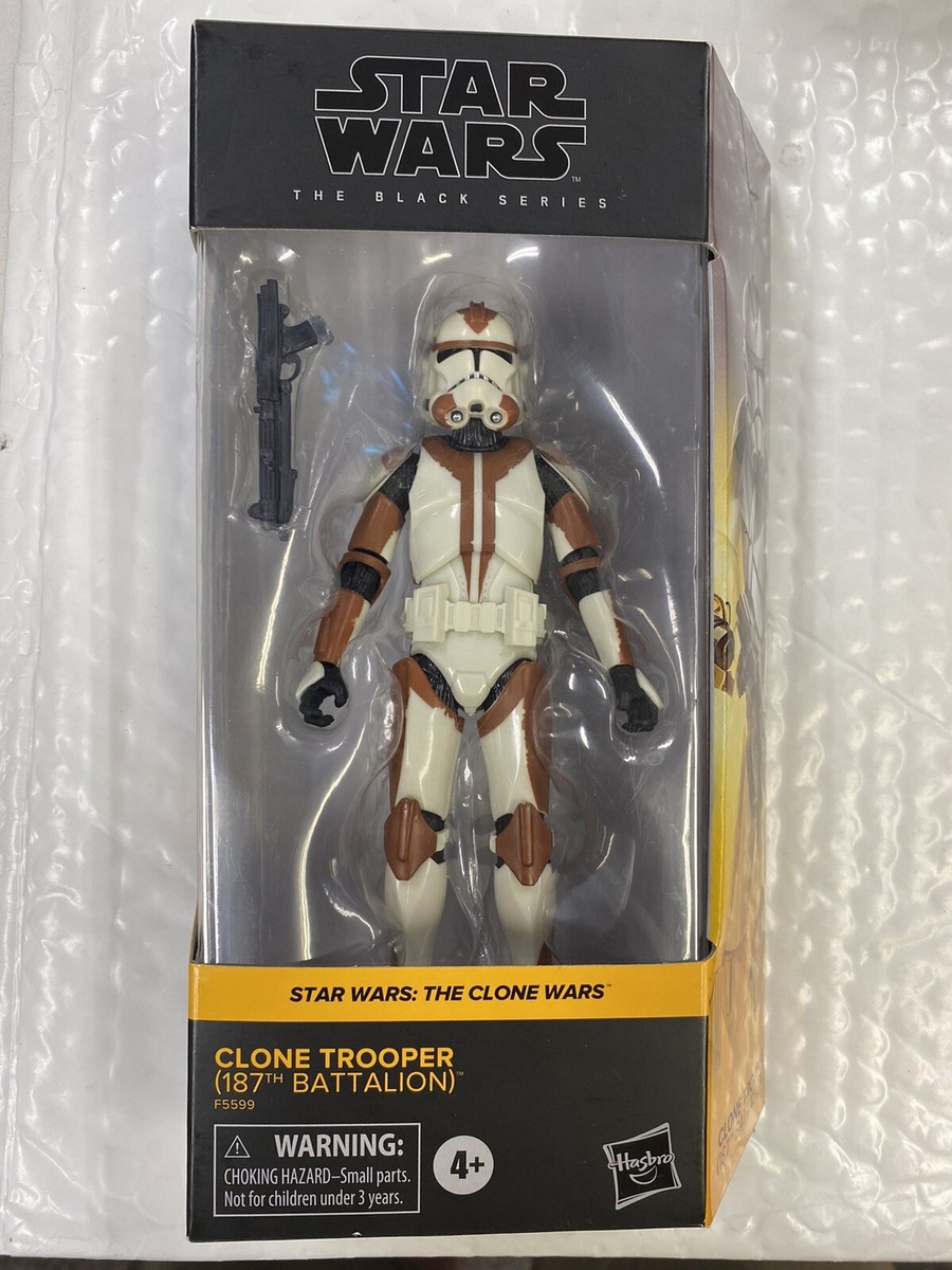 Star Wars Black Series Clone Trooper 187th Battalion Open Box