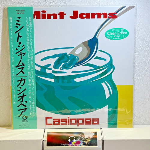 【New】Casiopea Mint Jams 2021 Reissue Clear Green Vinyl LP Record MHJL
