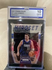 2021 2022 Panini Prizm LUKA DONCIC Mindset Mojo Prizm #4 🔥🔥ISA 10 🔥🔥