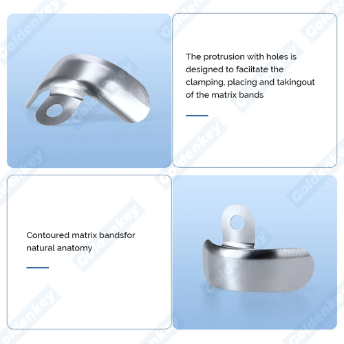 Dental Matrix Bands Ring Sectional Matrice Clamp Fit Garrison Palodent V3 System - Picture 5 of 31