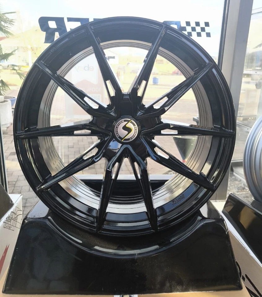 Satz Schmidt TwentyOne 8,5x20 5x112 ET45 passend für VW Seat Skoda DEMO RIEGER - Bild 3 von 3