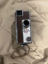 UNTESTED 1950's Revere 8 Model 40 8mm Movie Camera with Case VINTAGE