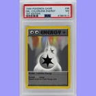 Pokemon 1st Edition Base Set  Double Colorless Energy 96/102 PSA 7 NEAR MINT