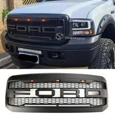 Grill for 2005 2006 2007 Ford F250 F350 Super Duty Raptor Style Bumper Grille US