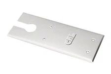 Brushed Stainless Closer Cover Plates for 8300 Series Floor Mounted Closer