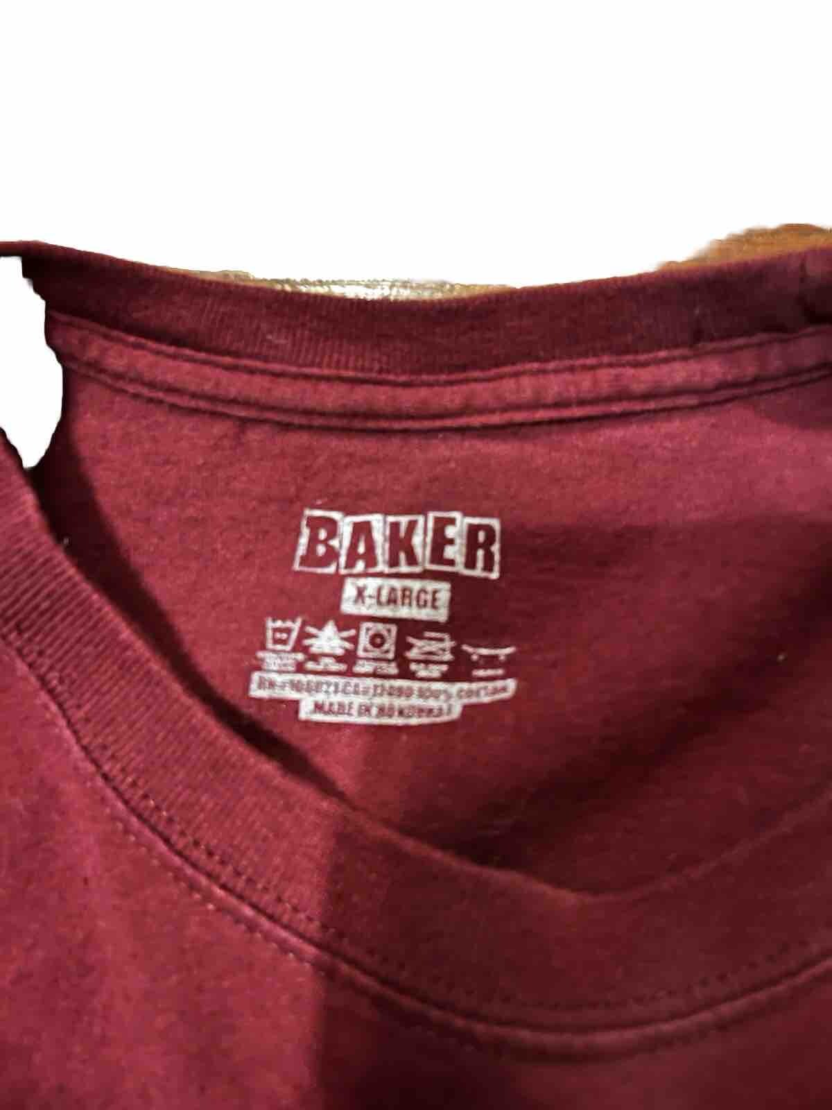 baker skateboards shirt xl