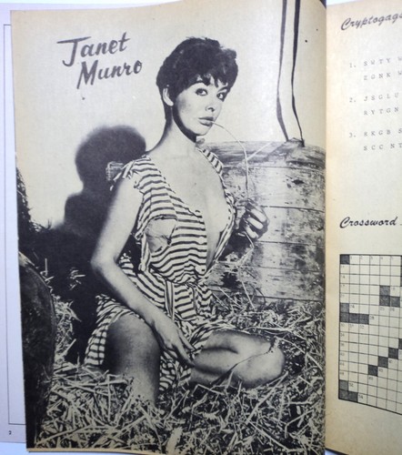 ALL STAR CROSSWORD #2 JULY 1962 MAMIE VAN DOREN ELVIS ANN-MARGRET DIANE MCBAIN - Picture 9 of 10