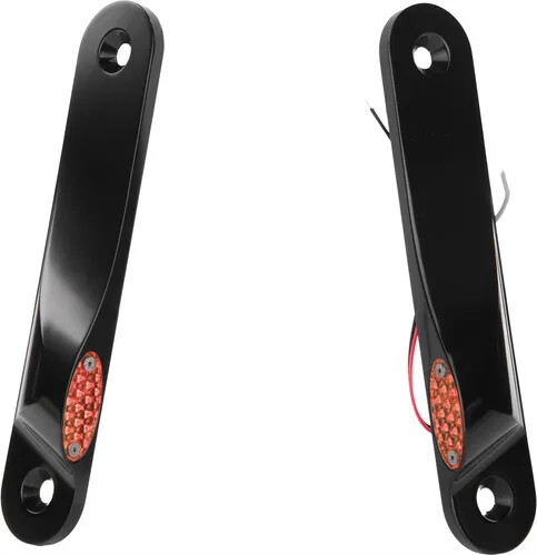Pro One LED Black Front Turn Signal Lights Harley Ultra Classic Low 15-16 - Picture 4 of 6