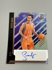 Steve Nash 2024 Leaf Pro Set Pure /3 Holo Auto Autograph BA-SN1 Phoenix Suns