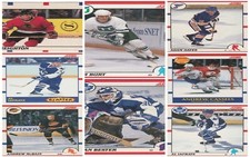 Hockey Cards (1990-91) Score Bilingual-players starting with A -Mint or Better