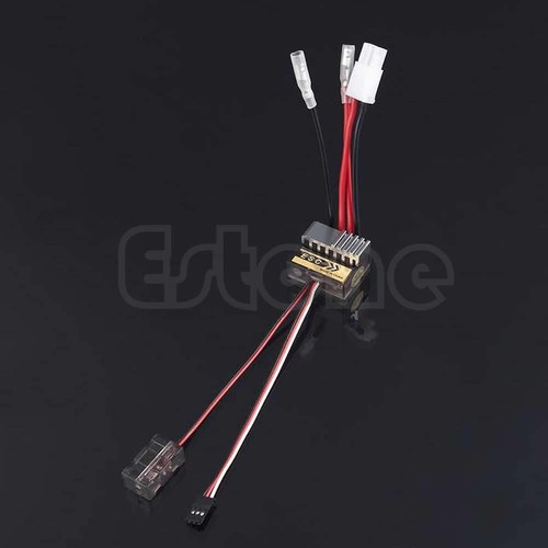 1/8 1/10 Brushed Brush 320A Speed Controller ESC RC Truck Car Boat Reverse - Picture 4 of 9