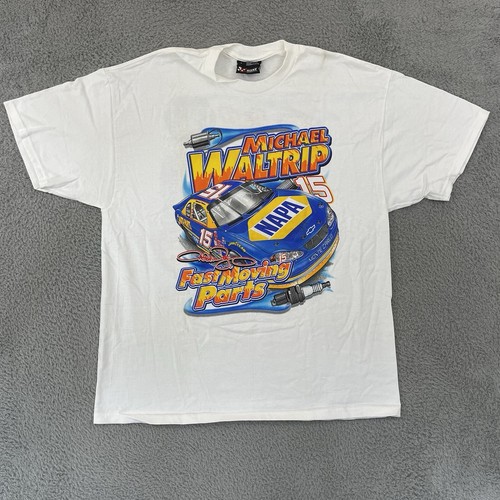 Vintage Michael Waltrip Shirt Erwachsene XL Nascar Racing Chase Authentics Sport USA