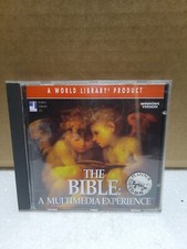 The Bible: A Multimedia Experience PC CD-ROM Jewel Case NEW CIB Rare
