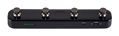 MOOER F4 Wireless Footswitch For MOOER Intelligent Products - Black