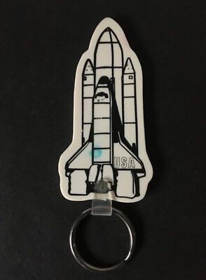Vintage Keychain EG&G AEROSPACE Key Shuttle Fob NASA Support Critical Components