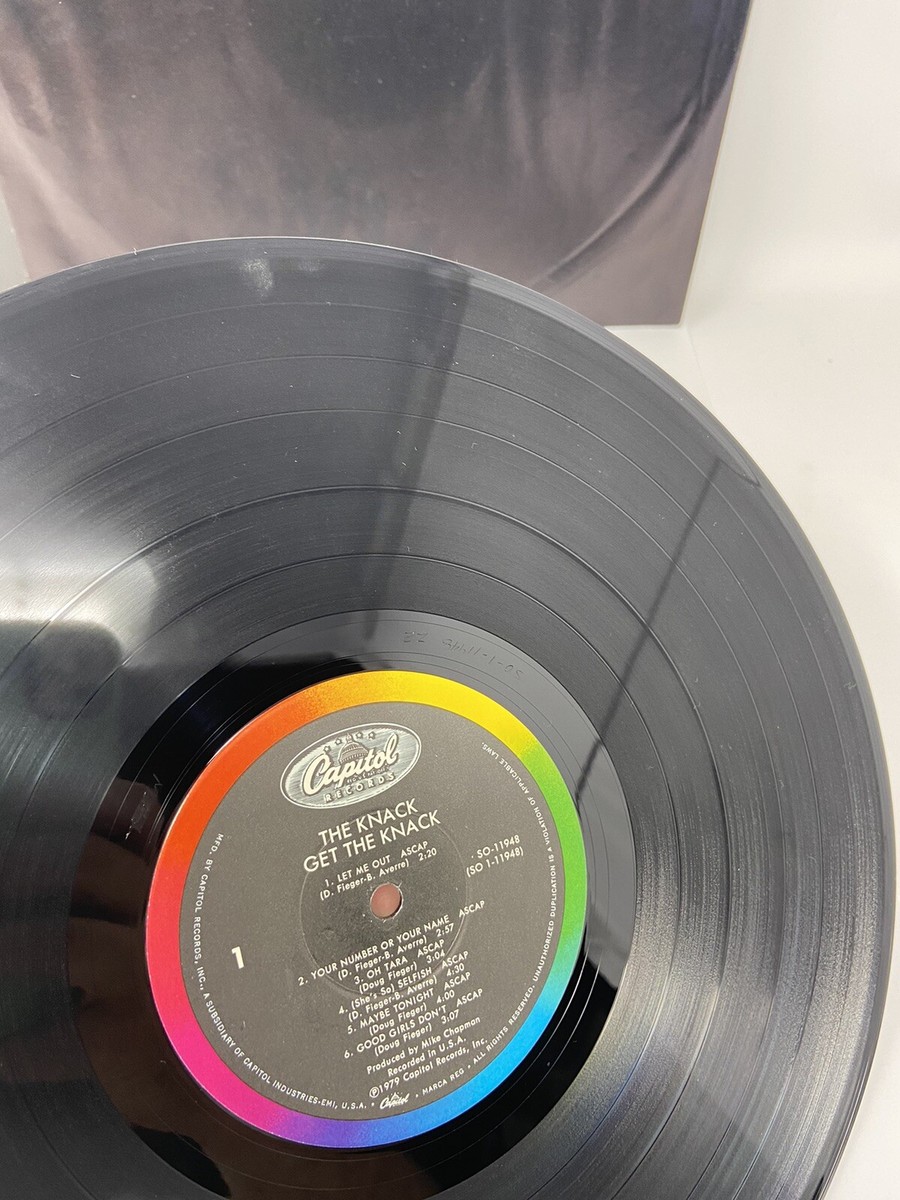 The Knack ~ Get The Knack LP Vinyl SO11948 Record Album 1979 | eBay