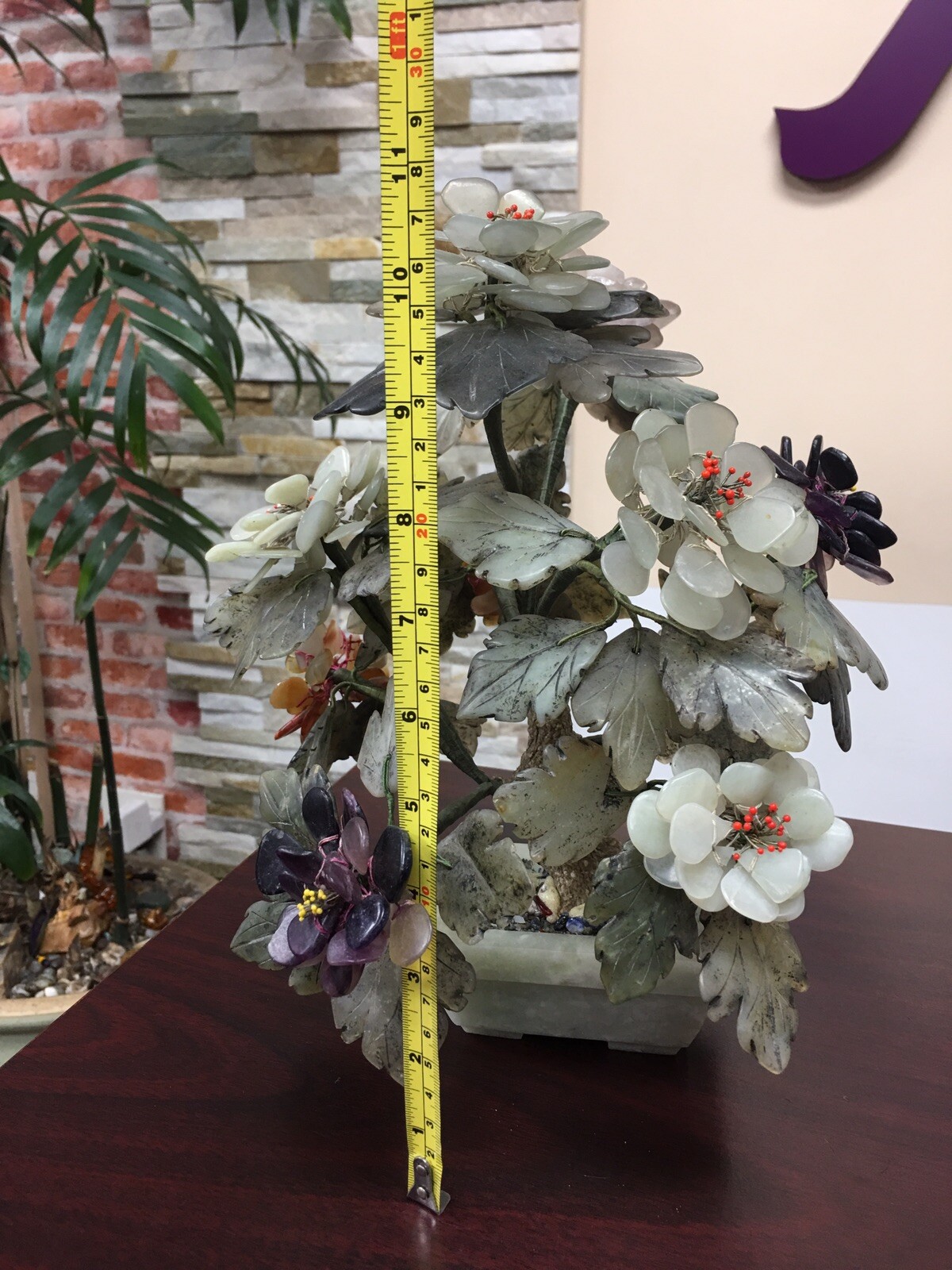 Vintage Jade Flower Tree eBay