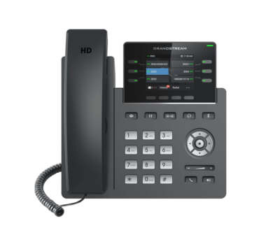 Grandstream GRP2613 6 Line Carrier-Grade IP Phone   Dual Gigabit PoE & Color LCD