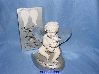 Little Things Mean A Lot Cherub Kind Heart - Geschenk schönes Geschenk Ornament Figur